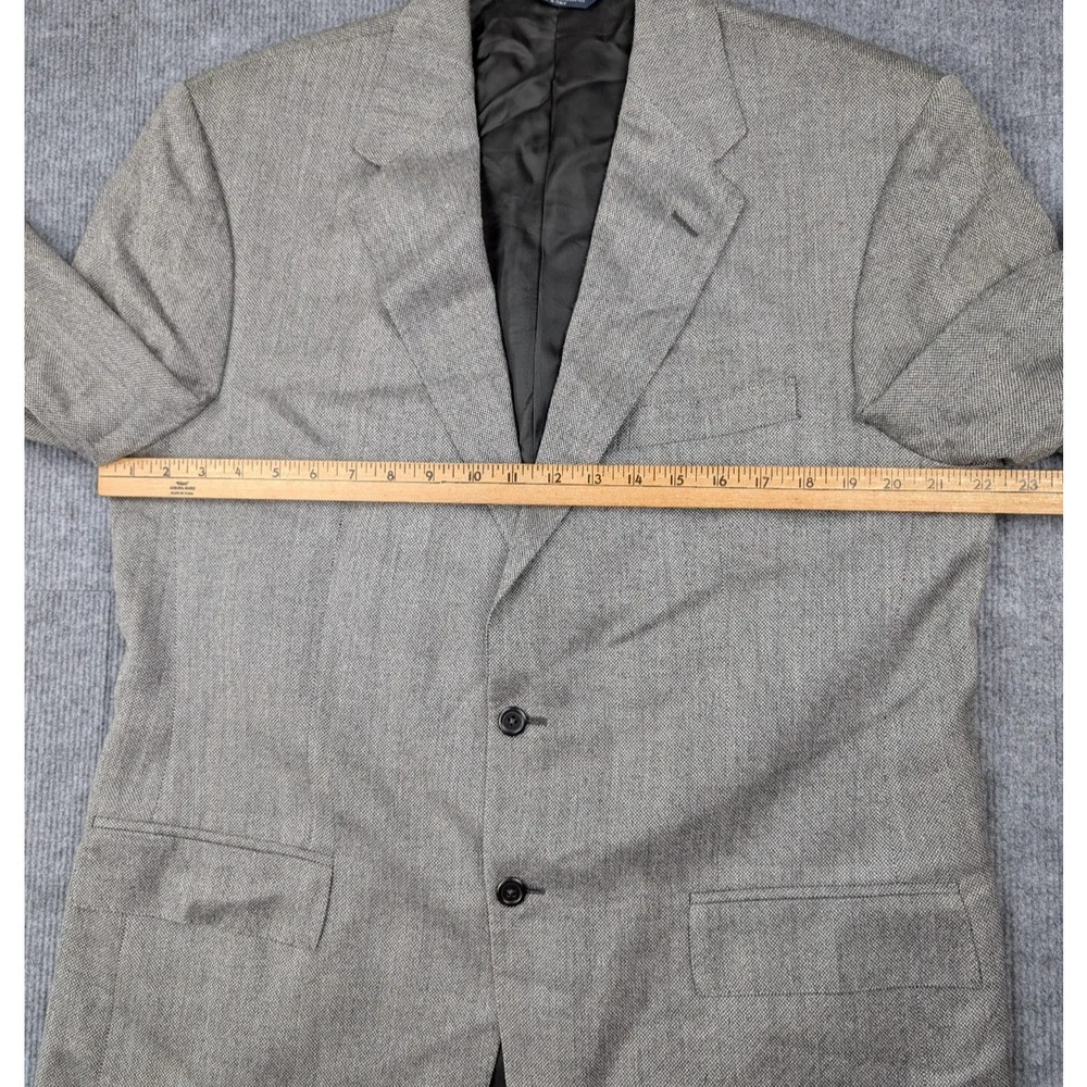 Vintage Polo Ralph Lauren Blazer Mens 44R Silk Wool Italy Preppy Quiet Luxury